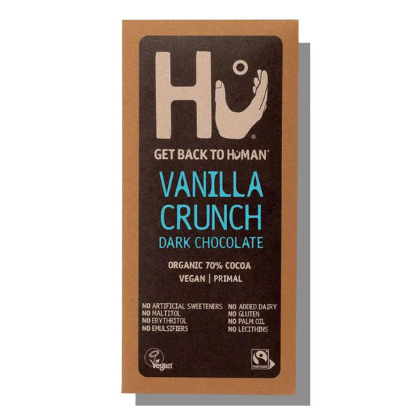 Hu Vanilla Crunch Dark Bar 60g