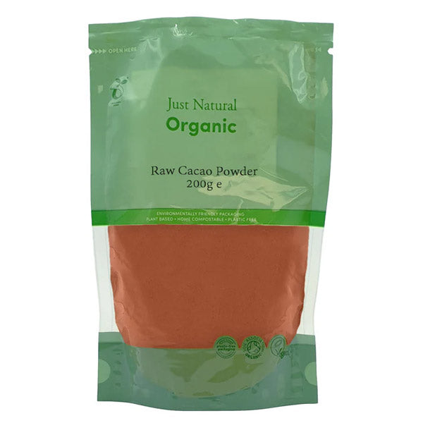 Just Natural Organic Organic Raw Cacao Powder 200g