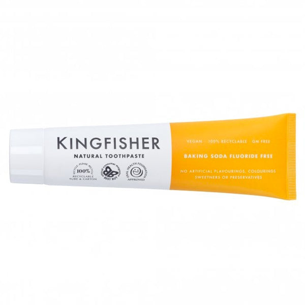 Kingfisher Fluoride Free Baking Soda Toothpaste 100ml