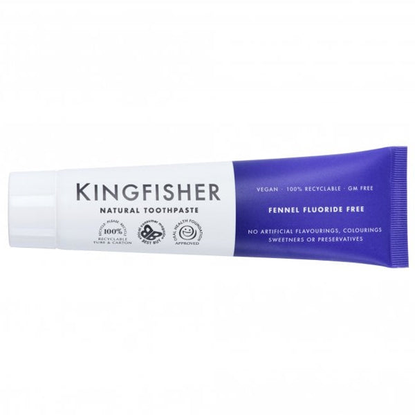 Kingfisher Fennel Fluoride Free Toothpaste 100ml