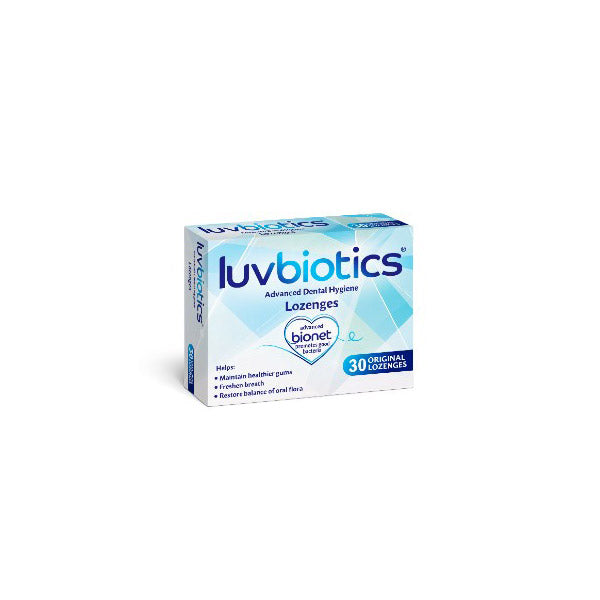 Luvbiotics Advanced Dental Hygiene 30 Probiotic Lozenges