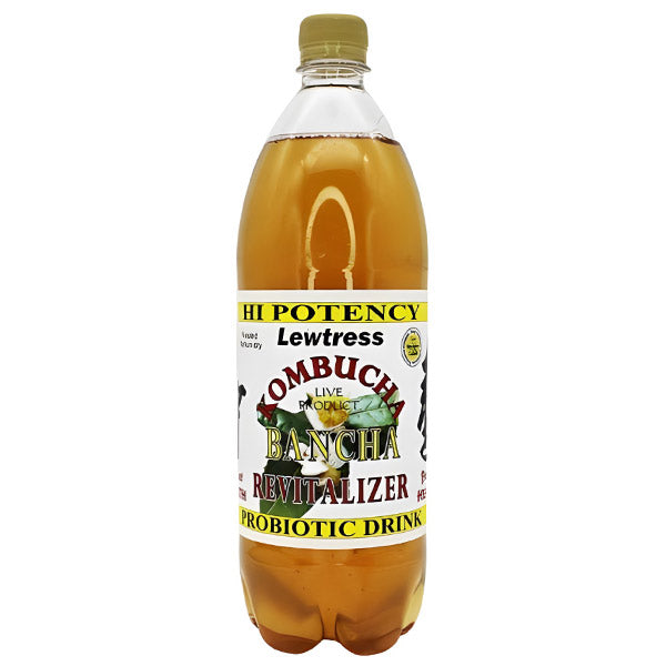 Lewtress Bancha Green Tea Kombucha 1litre