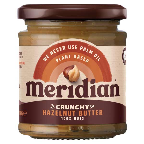 Meridian Crunchy Hazelnut Butter 170g