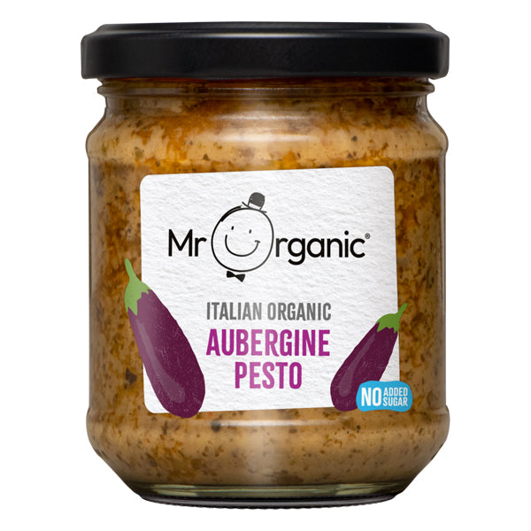 Mr Organic Organic Aubergine Pesto 190g