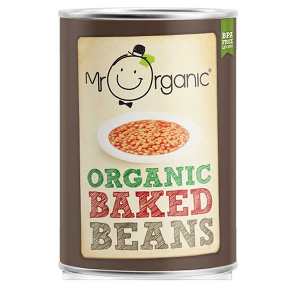 Mr Organic Organic Baked Beans 400g