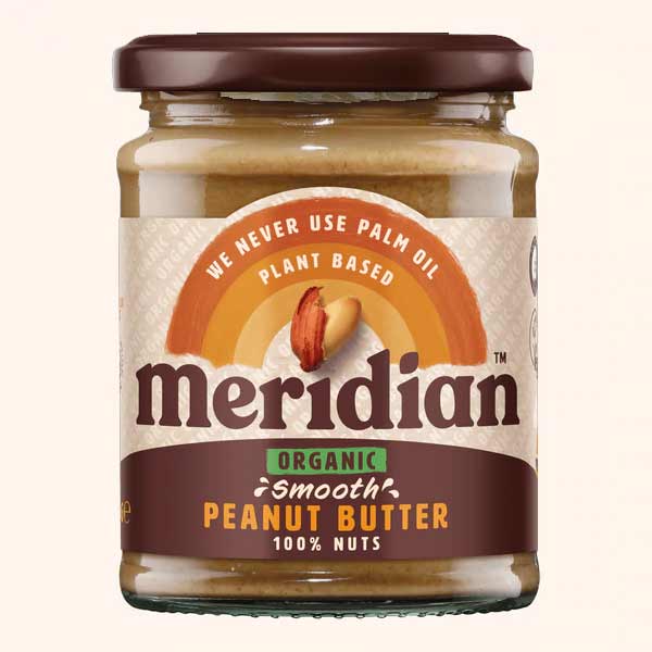 Meridian Organic Smooth Peanut Butter 280g