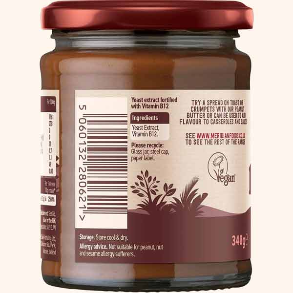 Meridian Yeast Extract with Vitamin B12 340g