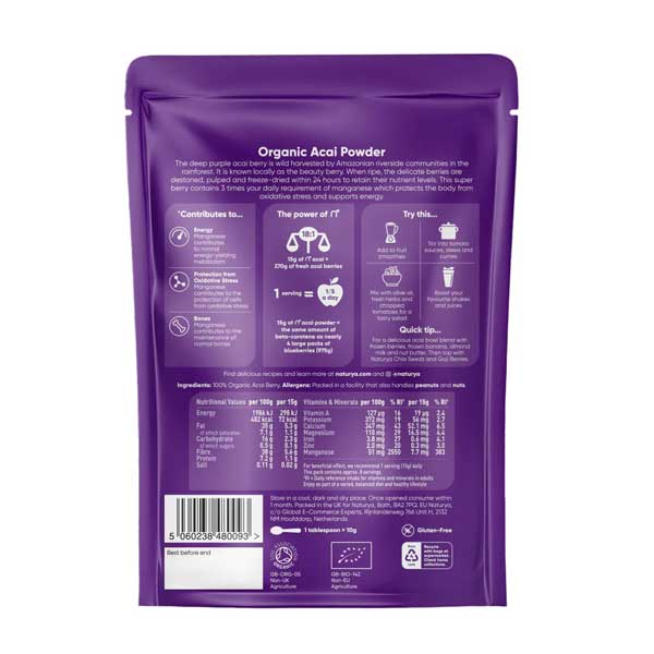 Naturya Acai Powder 125g