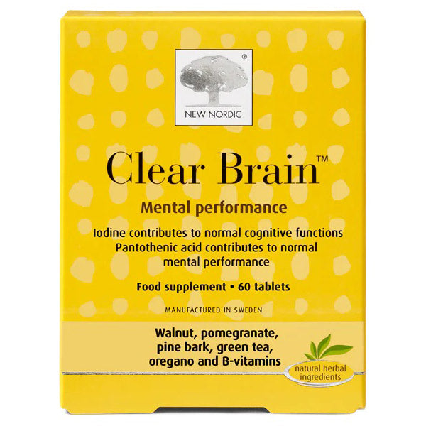 New Nordic Clear Brain 60 tablets