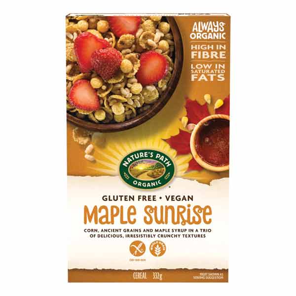 Nature's Path gluten-free Maple Sunrise Cereal 332g