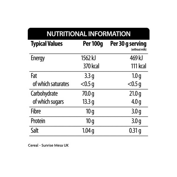 Nature's Path Organic Mesa Sunrise Flakes 355g
