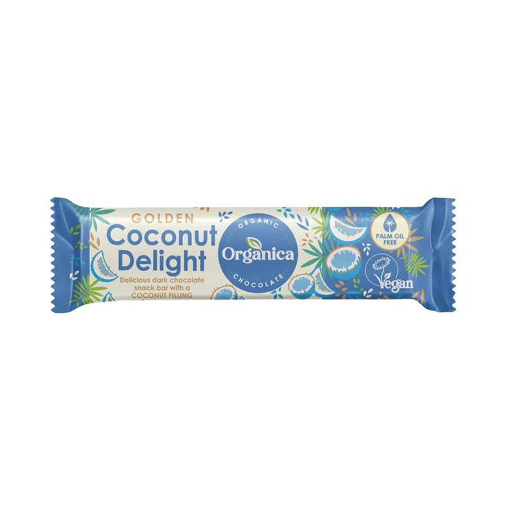 Organica - Golden Coconut Delight Bar 40g
