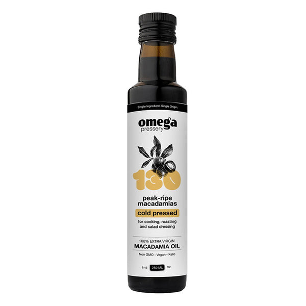 Omega Pressery Extra Virgin Macadamia Oil 250ml