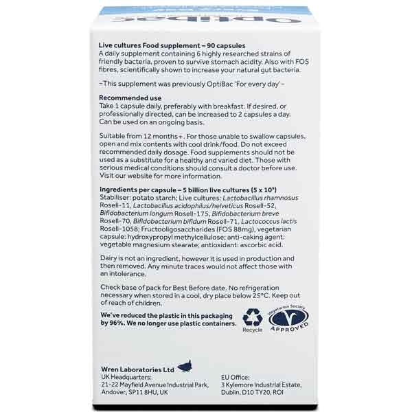 Optibac Probiotics For Every Day 90 Capsules