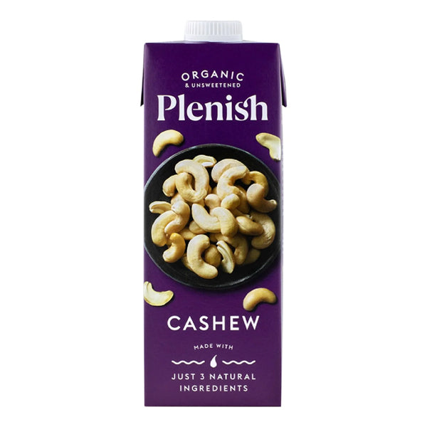 Plenish Organic Cashew Nut Drink Unsweetened 1 Litre