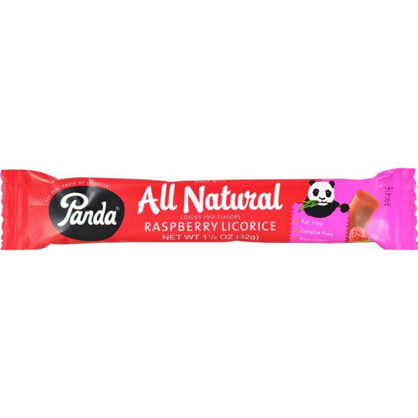 Panda Raspberry Liquorice Bar 32g