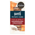 Peter's Yard Fig and Spelt Sourdough Crackers 100g