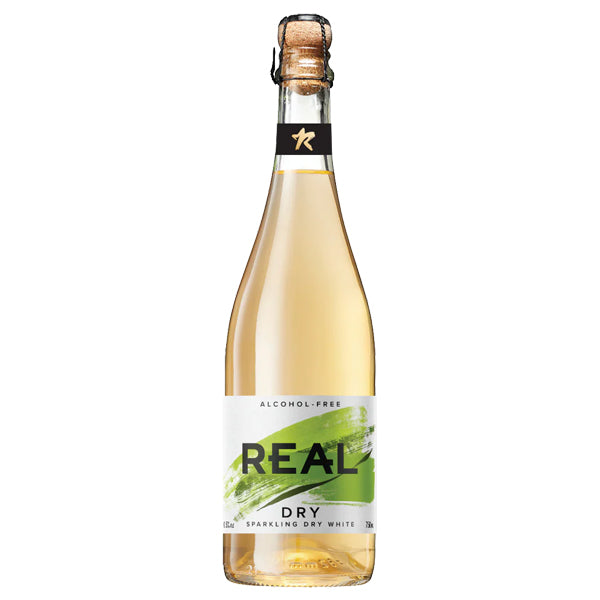Real Dry Sparkling White Alcohol Free 750ml