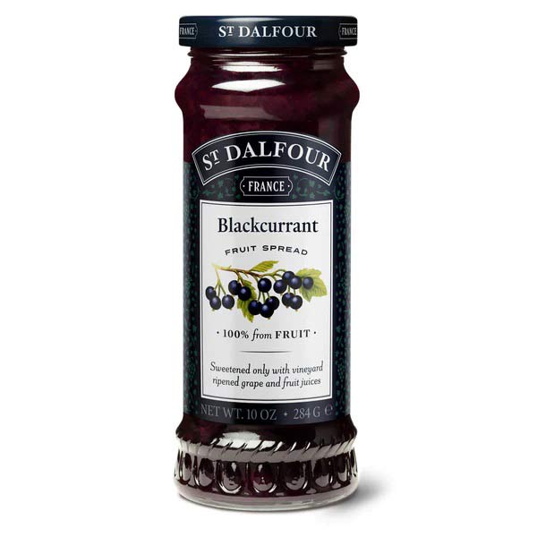 St Dalfour Blackcurrant Jam 284g