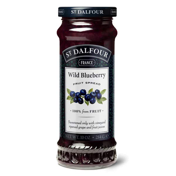 St Dalfour Blueberry Jam 284g