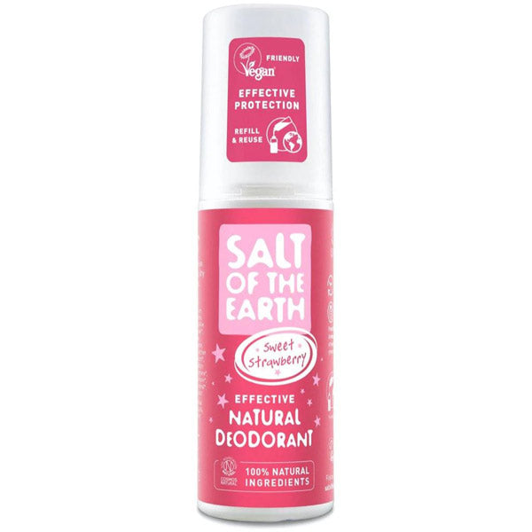 Salt of the Earth Sweet Strawberry Natural Deodorant Spray 100ml