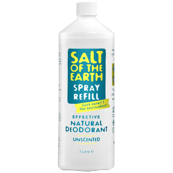 Salt Of The Earth Deodorant Spray Refill 1000ml