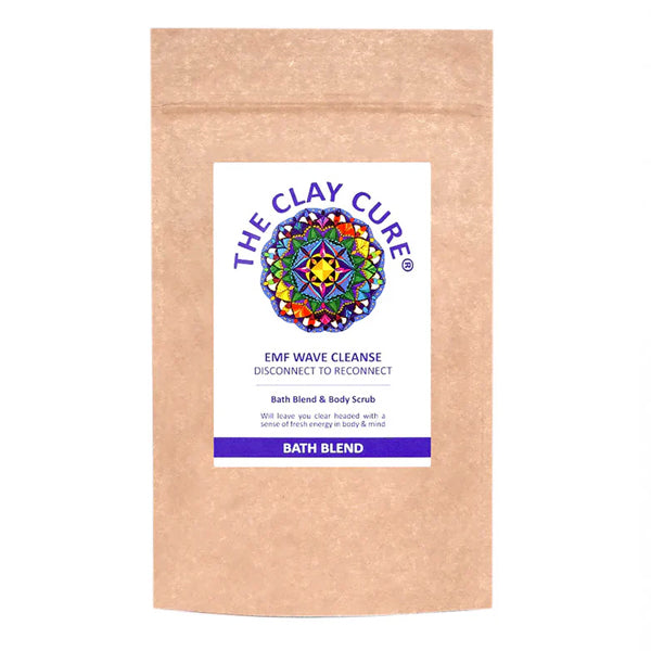 The Clay Cure EMF Wave Cleanse Bath and Body Scrub 450g