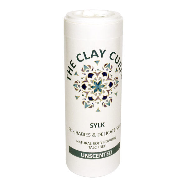 The Clay Cure Sylk Body Powder for Babies and Delicate Skin 60g