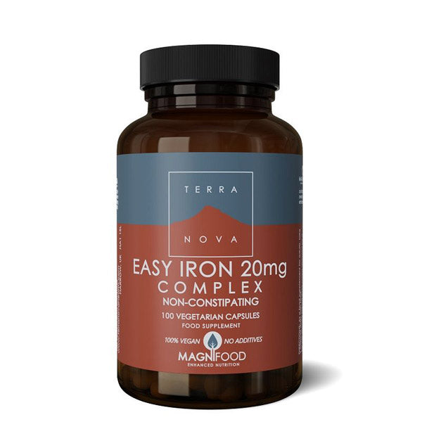 Terranova Easy Iron 20mg complex 100 vegetarian capsules