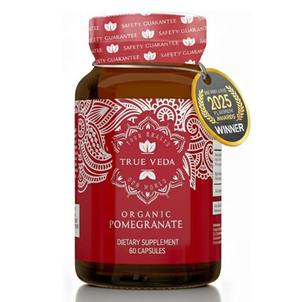 True Veda Organic Pomegranate 60 caps