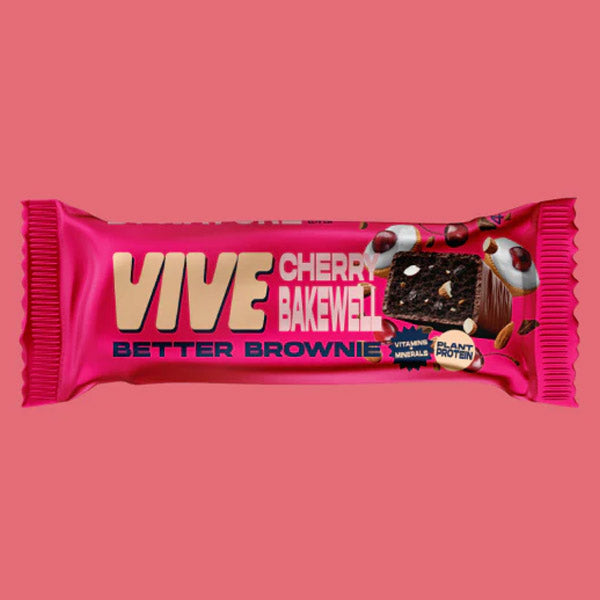 Vive Cherry Bakewell Protein Brownie 40g