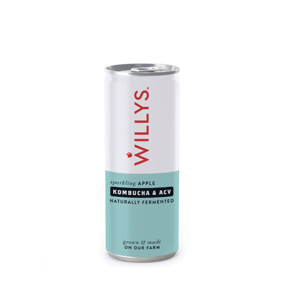 Willy's Apple Kombucha with ACV 250ml