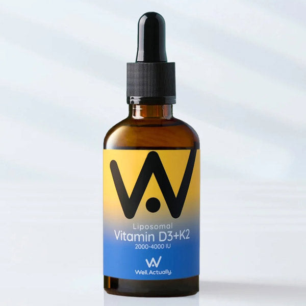 Well Actually Liposomal D3 & K2 Summer Citrus 60ml