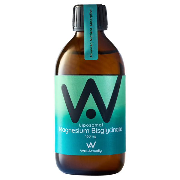 Well Actually Liposomal Magnesium Bisglycinate 160mg 250ml