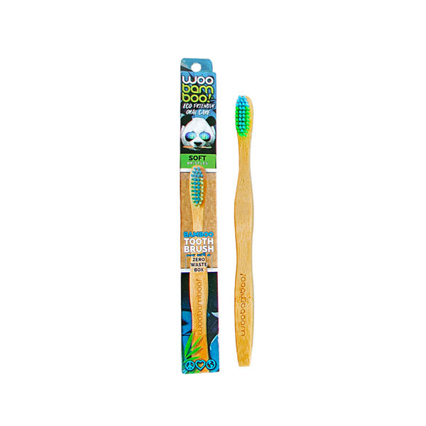 WooBamboo Soft Adult Toothbrush Zero Waste