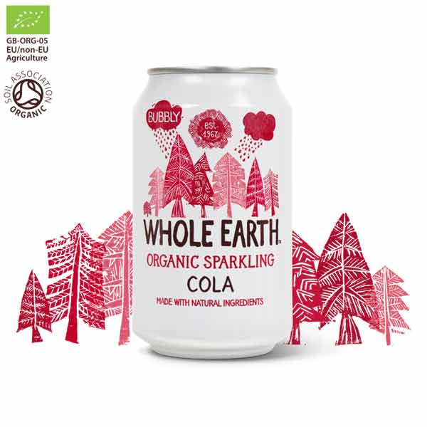 Whole Earth Organic Sparkling Soft Drinks