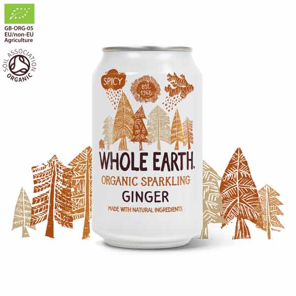 Whole Earth Organic Sparkling Soft Drinks