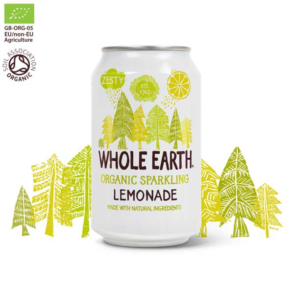 Whole Earth Organic Sparkling Soft Drinks