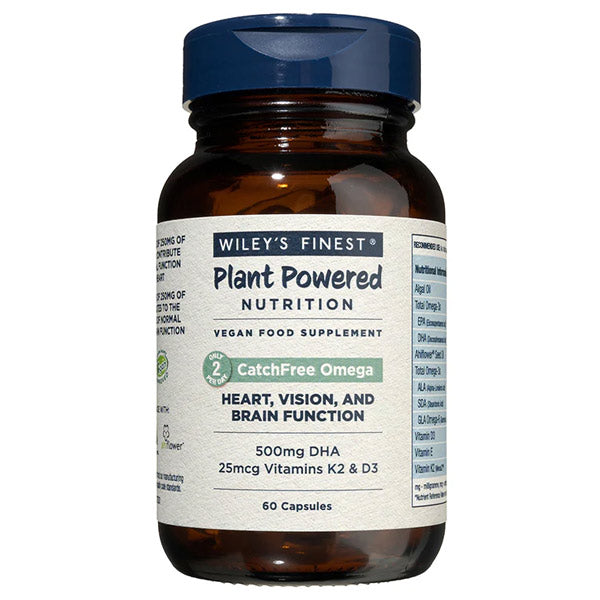 Wiley's Finest Catch Free Full Spectrum Omega 3 60 Vegan Softgels