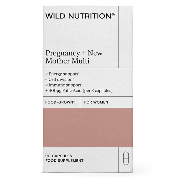 Wild Nutrition Pregnancy + New Mother Support 90 caps