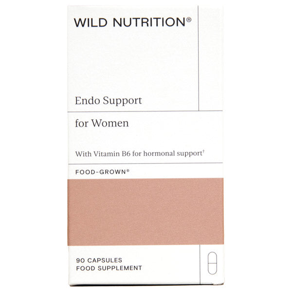 Wild Nutrition Food-Grown Endo Support for Woman 90 Vegecaps