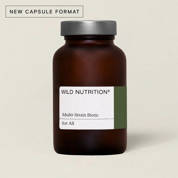 Wild Nutrition Food Grown Multi Strain Biotic 30 Capsules