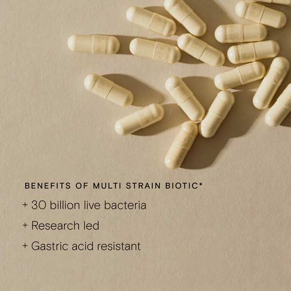 Wild Nutrition Food Grown Multi Strain Biotic 30 Capsules