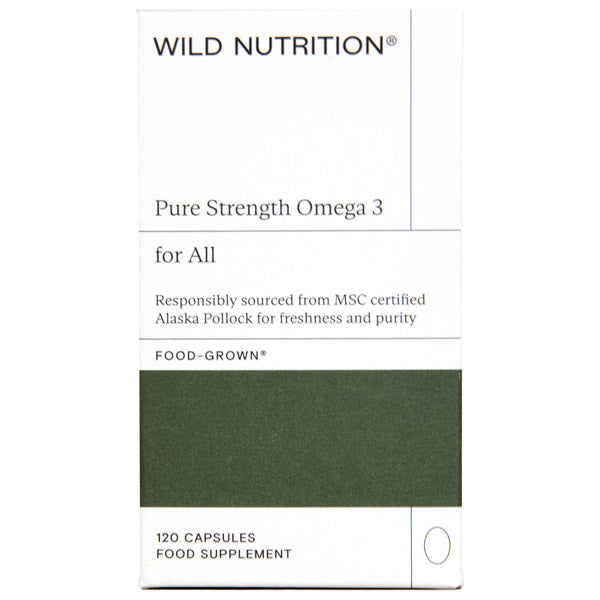 Wild Nutrition Pure Strength Omega 3 supplement