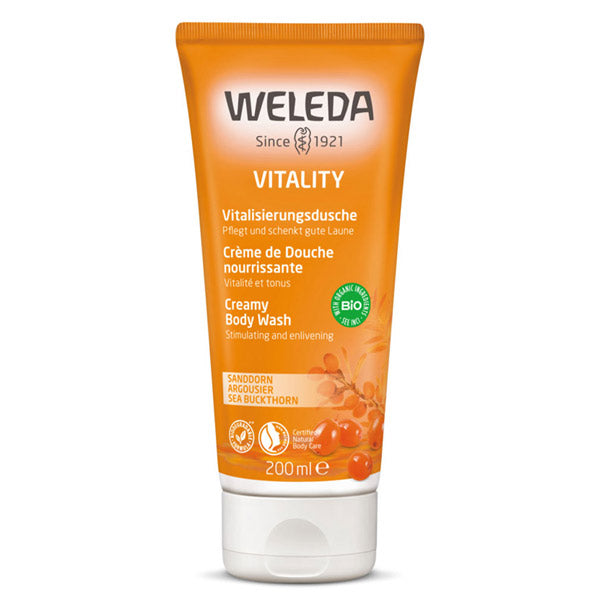 Weleda Sea Buckthorn Vitality Creamy Body Wash 200ml