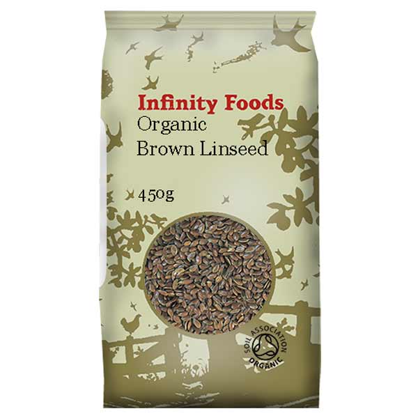 Infinity Foods Organic Brown Linseed