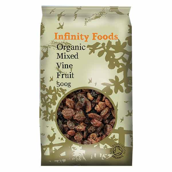 Infinity Foods Organic Mixed Vine Fruit