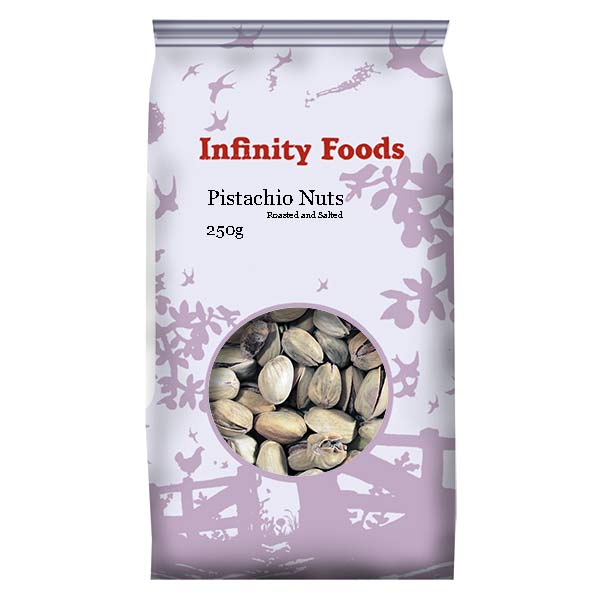 Infinity Foods Non-organic Pistachios (Roasted & Salted)