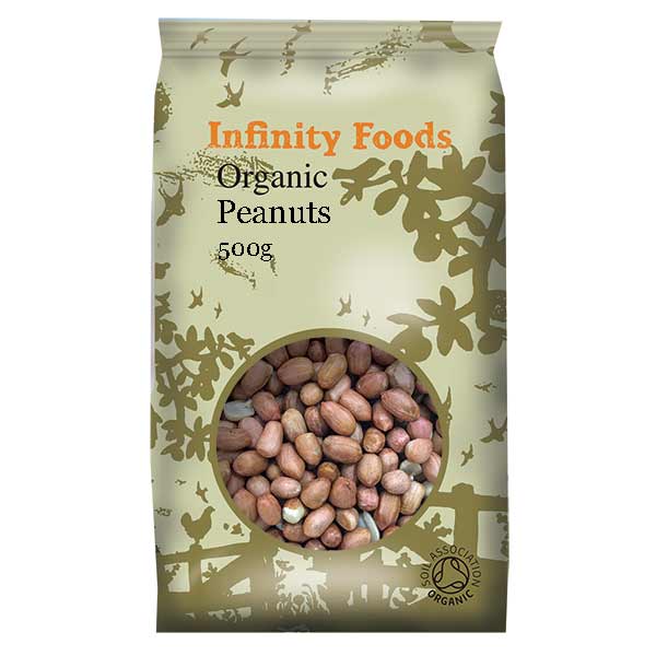 Infinity Foods Organic Shelled Peanuts