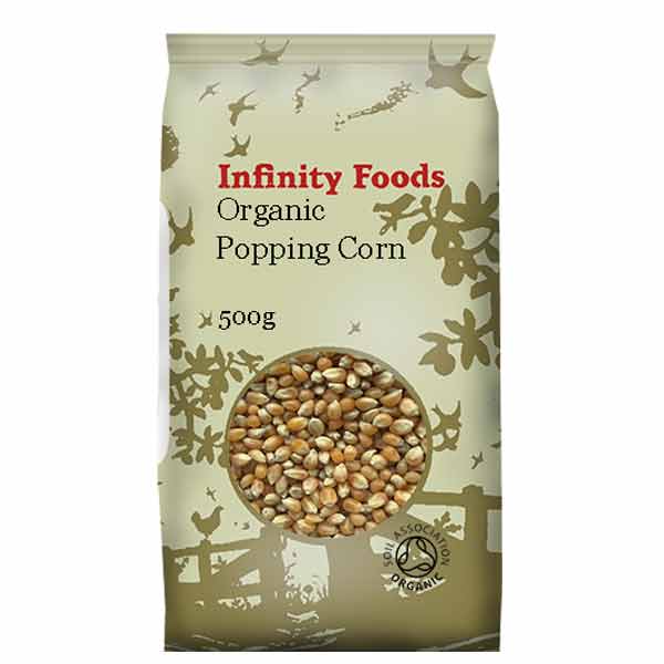 Infinity Foods Organic Popping Corn 500g